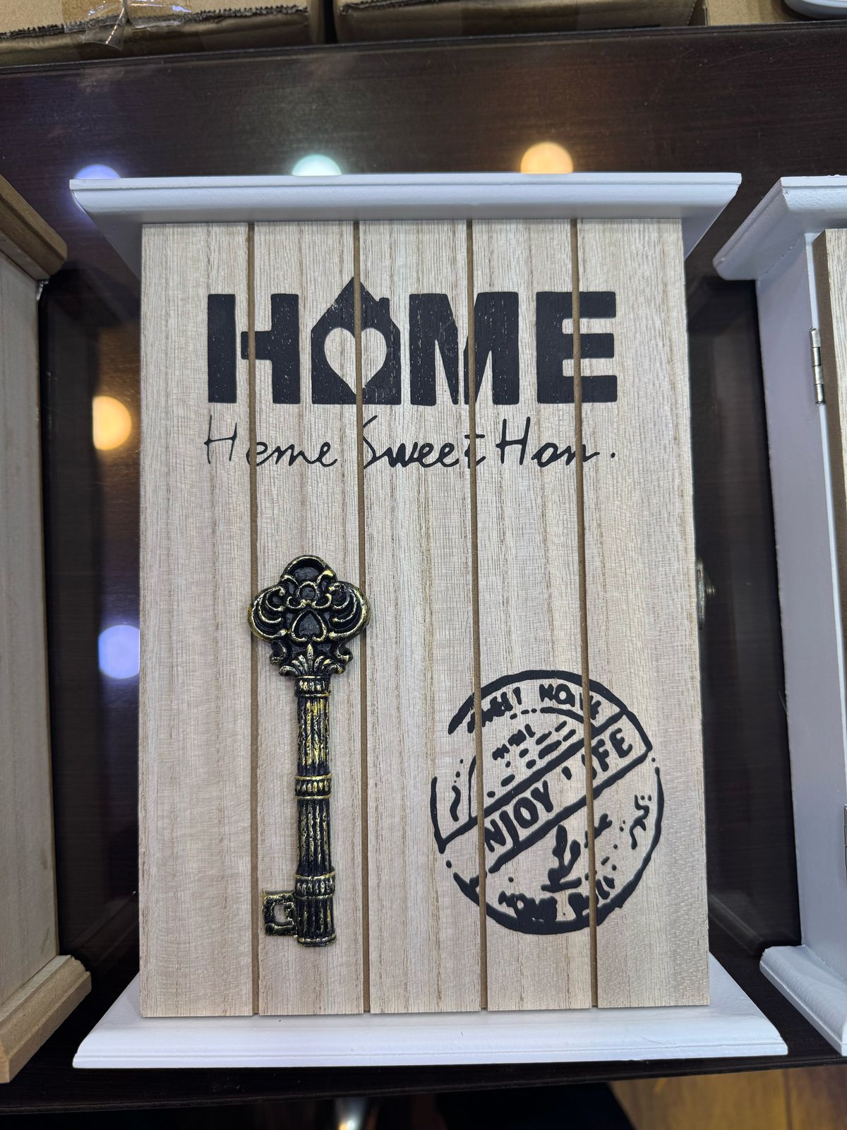 Wooden Wall Mounted Key Holder