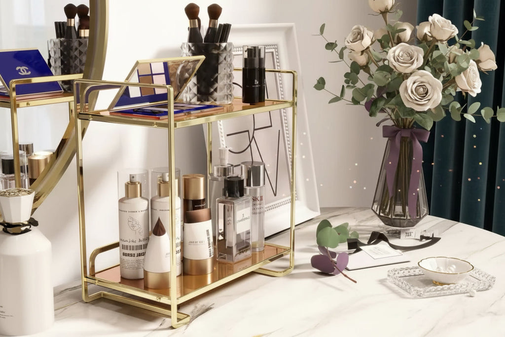 Elegant 2-Tier Multipurpose Display Rack