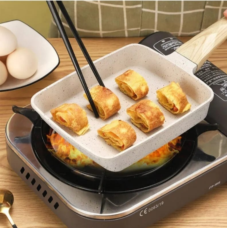 Japanese Square Non-Stick Omelette Pan (Tamagoyaki Pan)