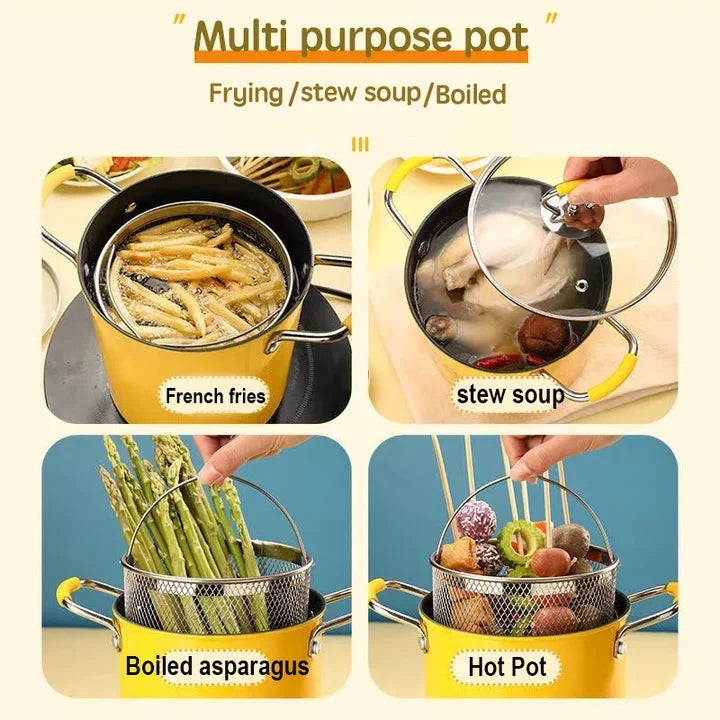 Deep Fryer Strainer Pot – 2L / 3L