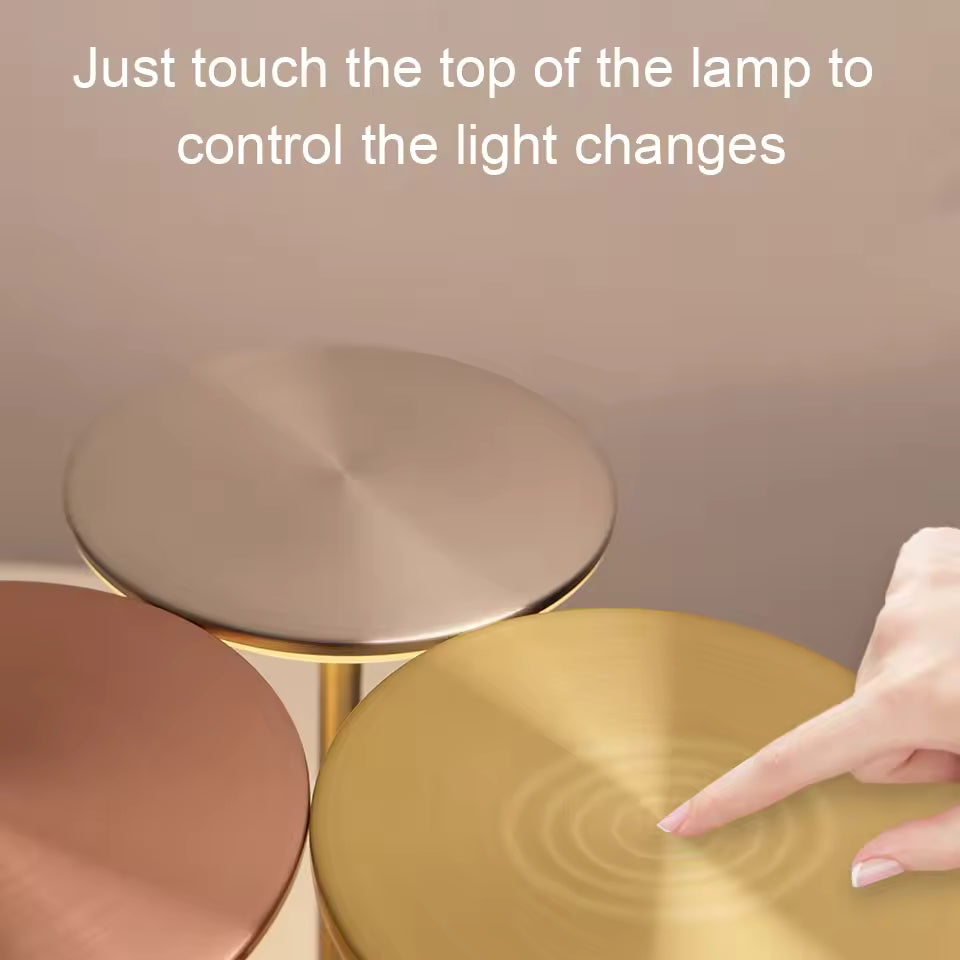 Luxury Minimalist Cordless Led Table Lamp