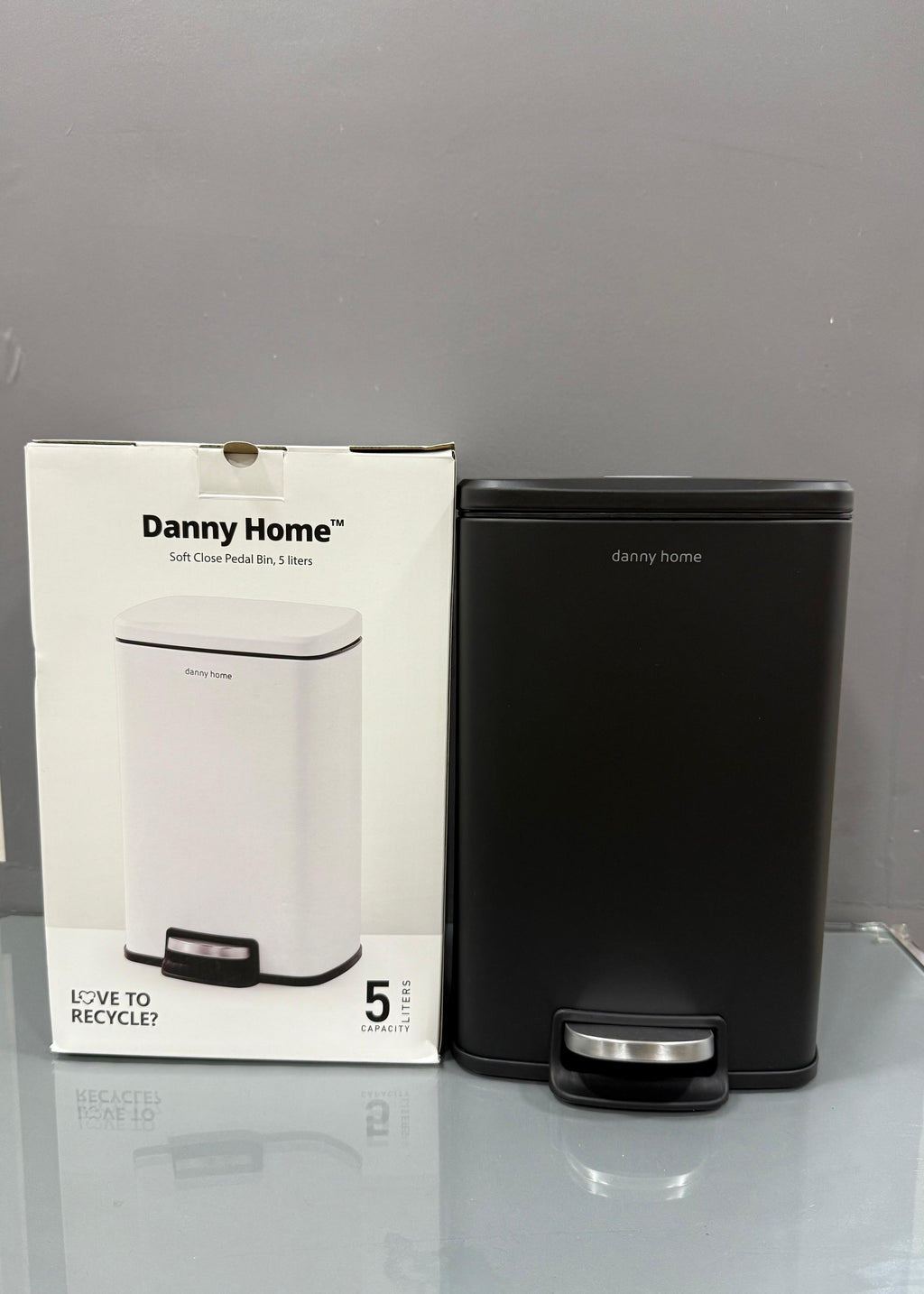 Danny Home™ Soft Close Pedal Bin – 5L