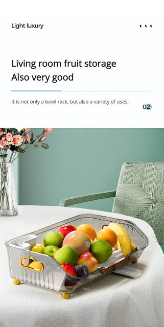 Acrylic Luxury Dish Drain Rack