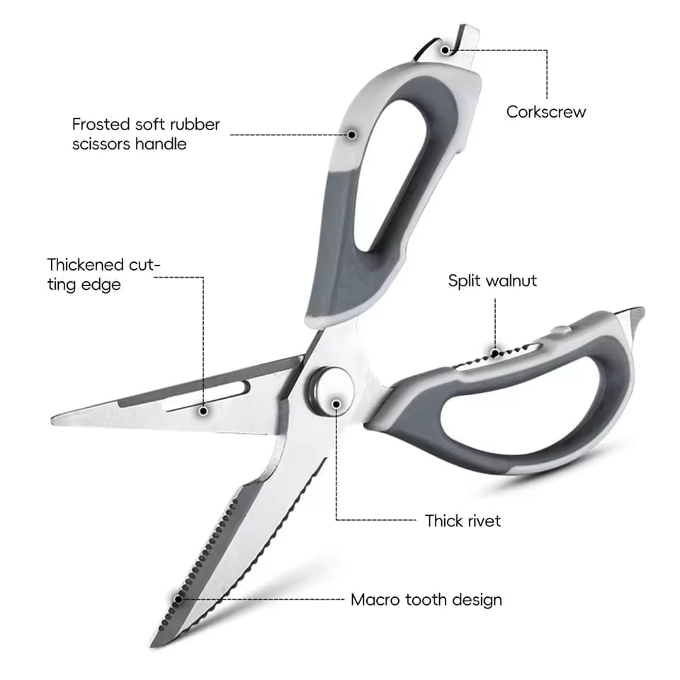 Multi-Purpose Heavy Duty Kitchen Shears