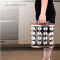 Premium Vertical Spice Rack Organizer (12-Jar / 16-Jar Set)