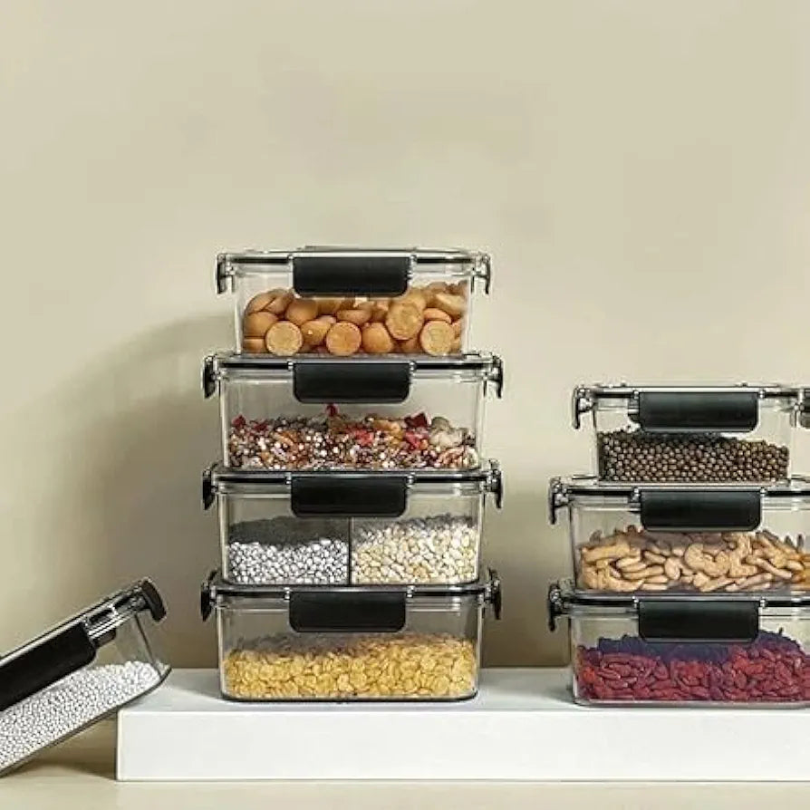 Premium Airtight Acrylic Food Storage Container Set