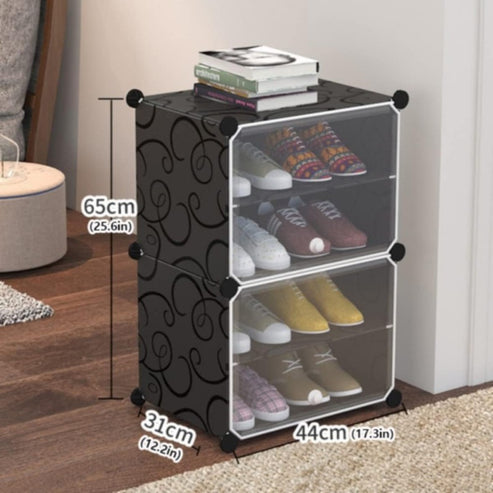 Attachable Cabinet Shoe Storage Rack