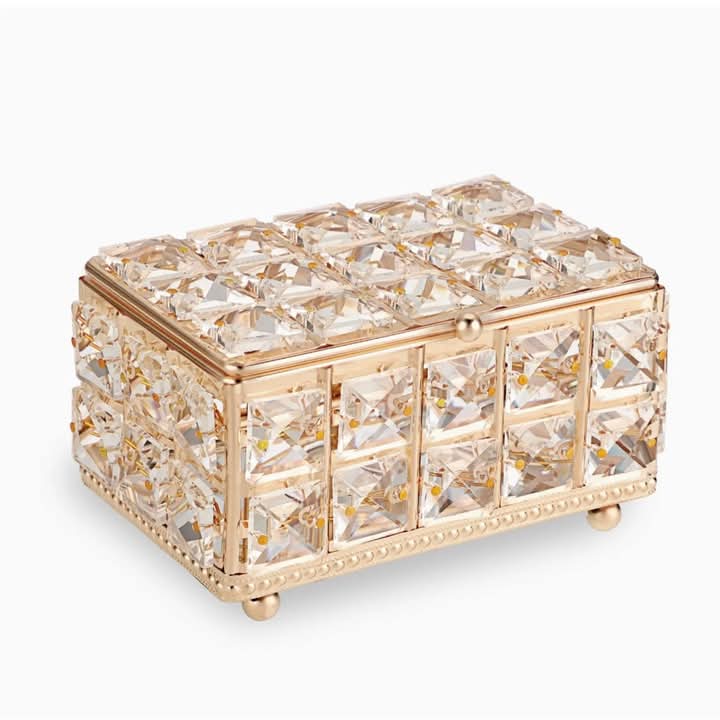 Light Luxury Metal Crystal Jewellery Storage organizer