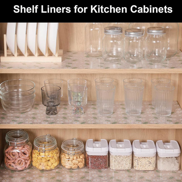 Premium Non-Adhesive Cabinet & Drawer Liner for Kitchen