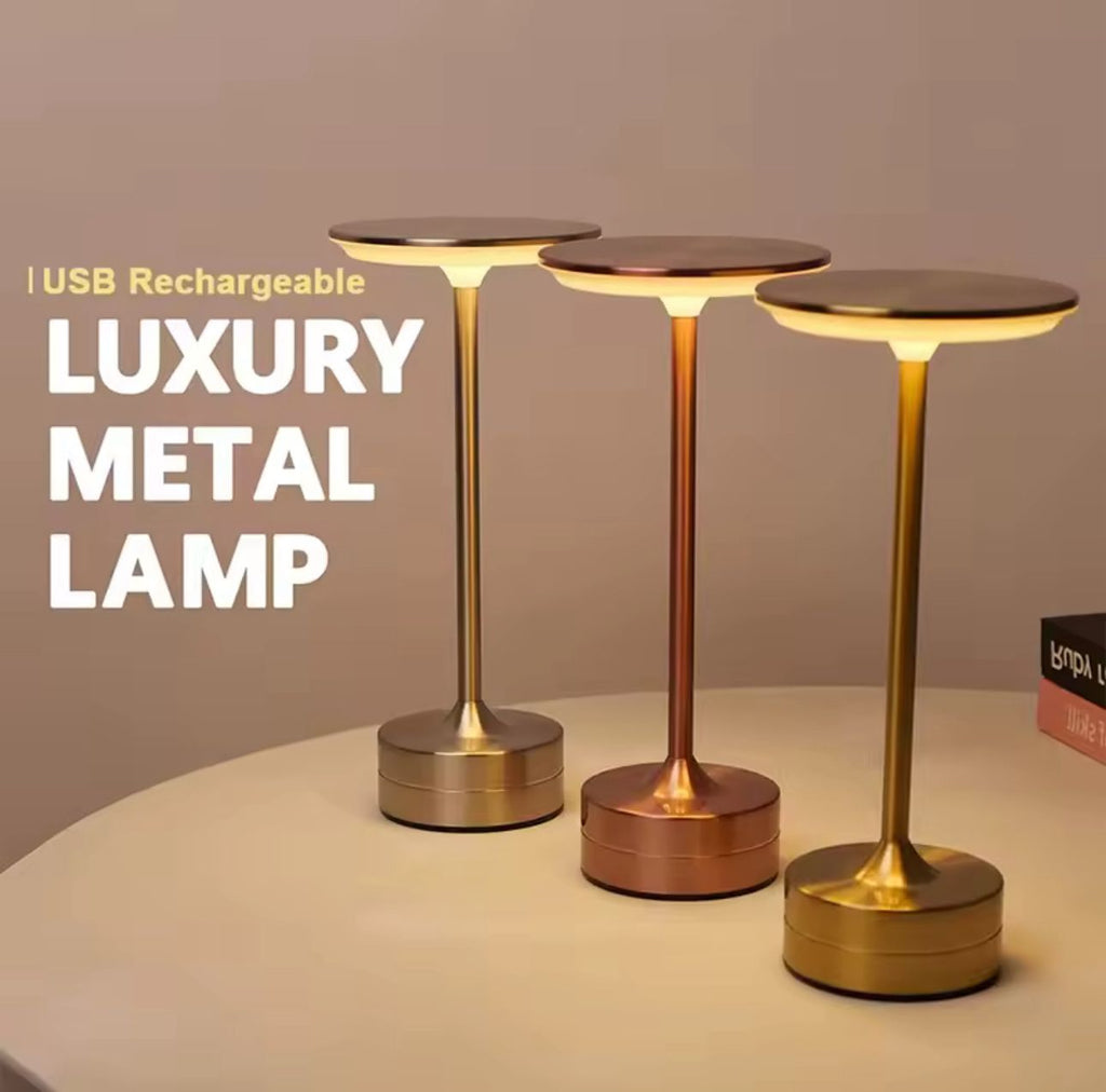 Luxury Minimalist Cordless Led Table Lamp
