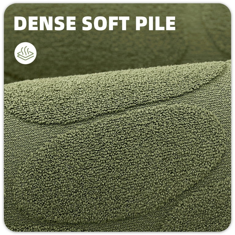 Pebble Stone Embossed Water Absorbent Anti-Slip Door Mat