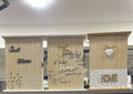 Wooden Decorative Wall-Mounted Key Storage Box