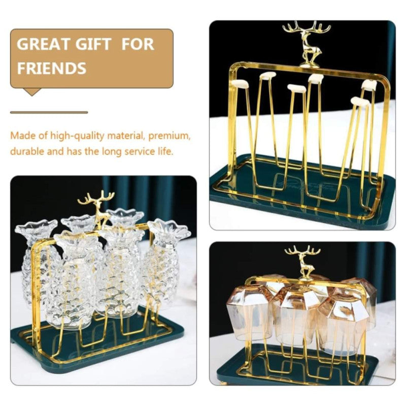 Luxury Mug Drying Rack Holder