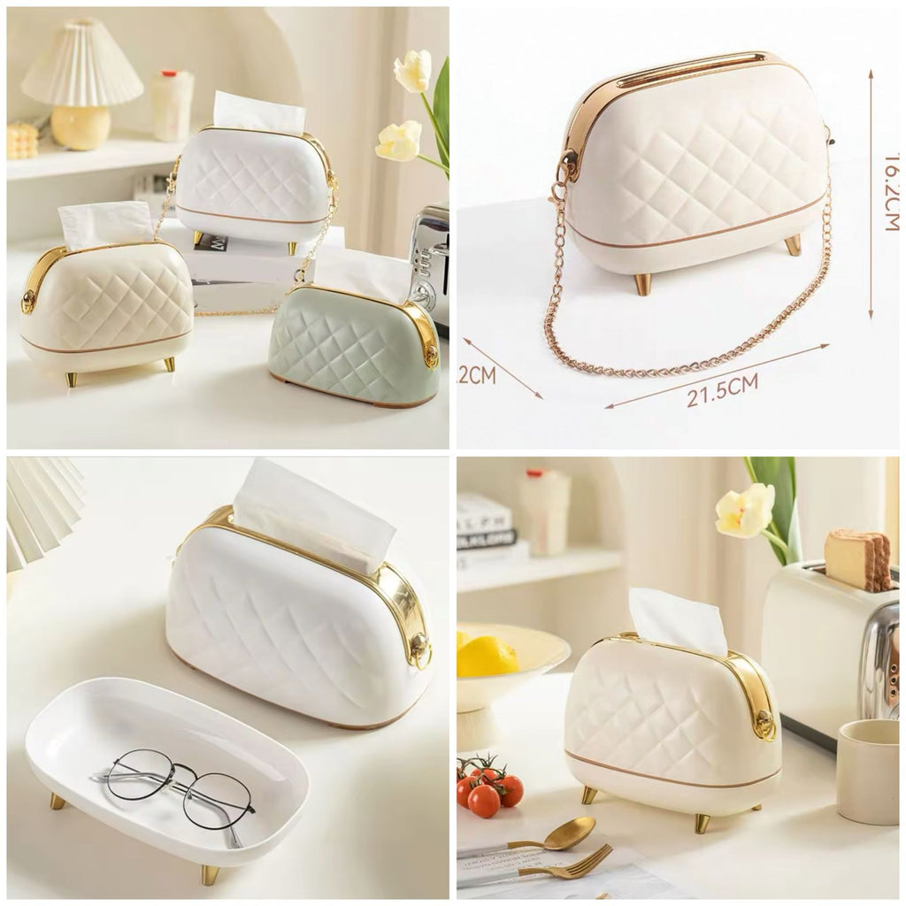 Quilted Elegant Tissue Case