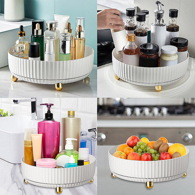 360° Rotating cosmetic Tray