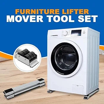 Heavy Duty Adjustable Appliance Rollers (Set of 2)
