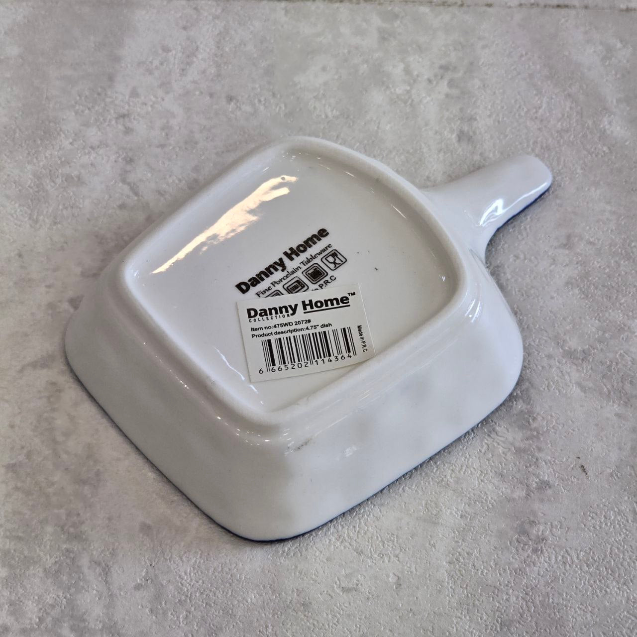 Danny Home Floral Design Ceramic Sauce Dish – 4.75 Inch