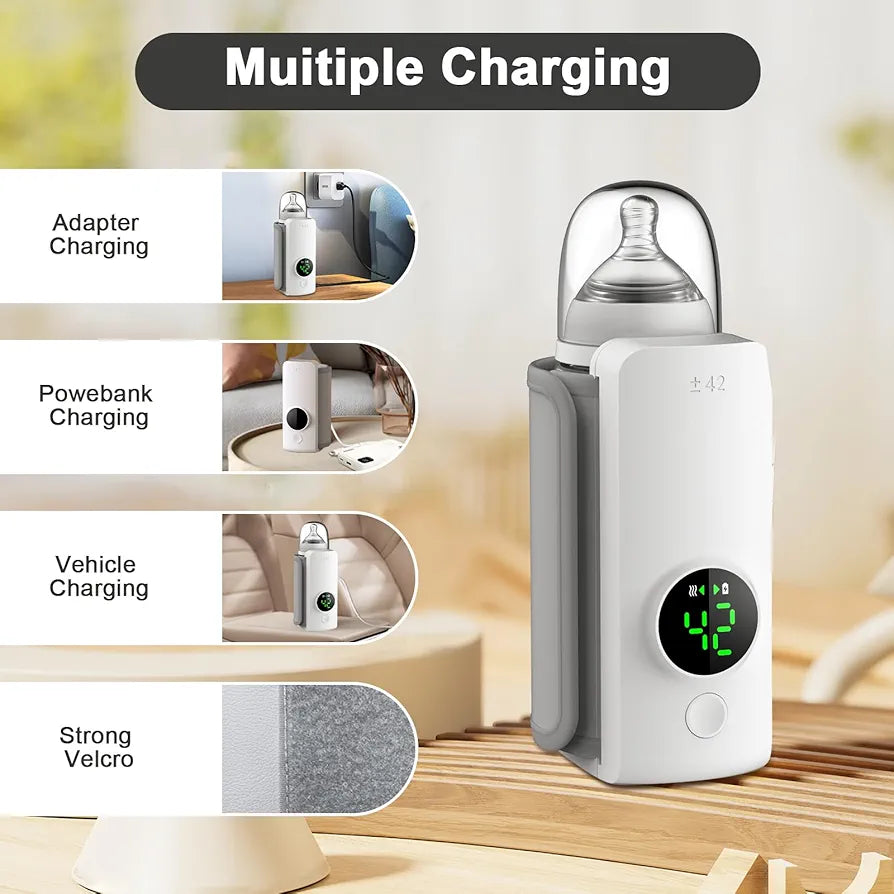 Portable Fast-Heating Bottle Warmer (Cordless)