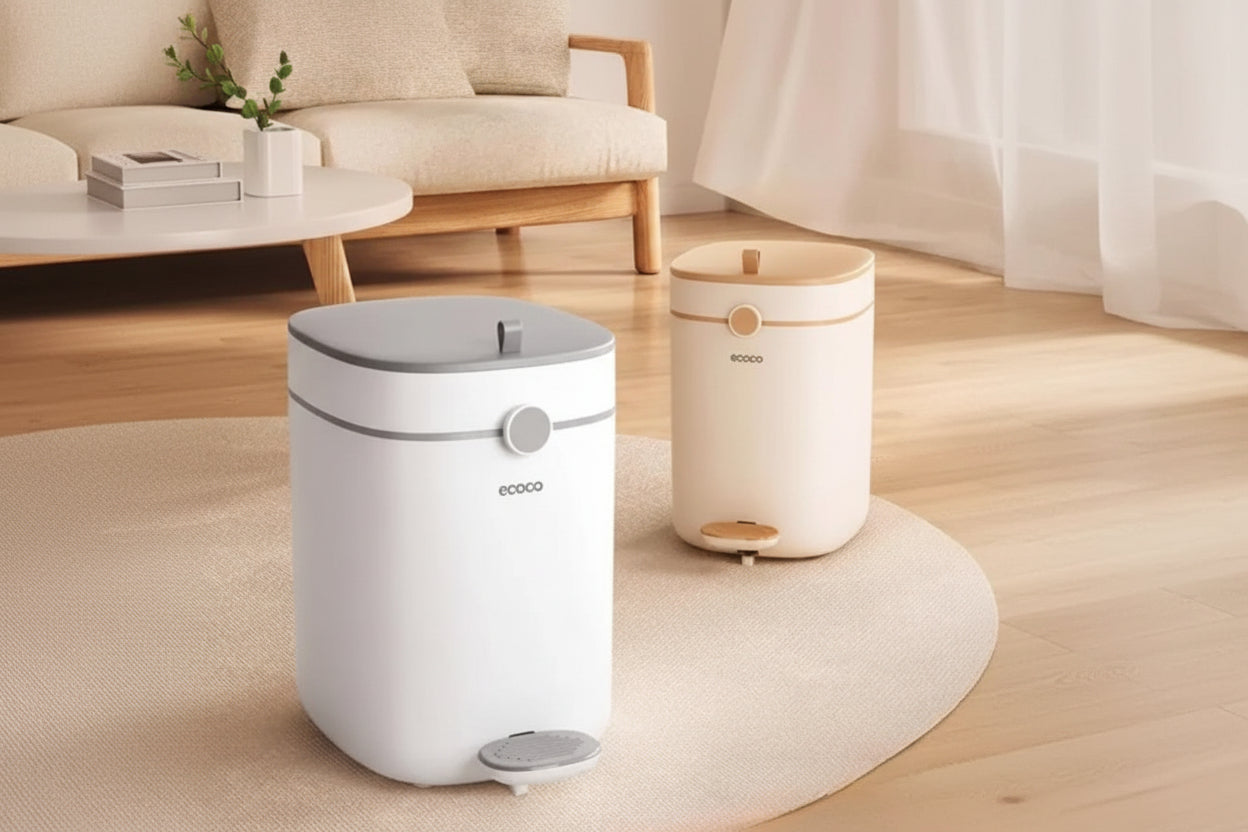 Ecoco 12L Foot-Operated Trash Bin