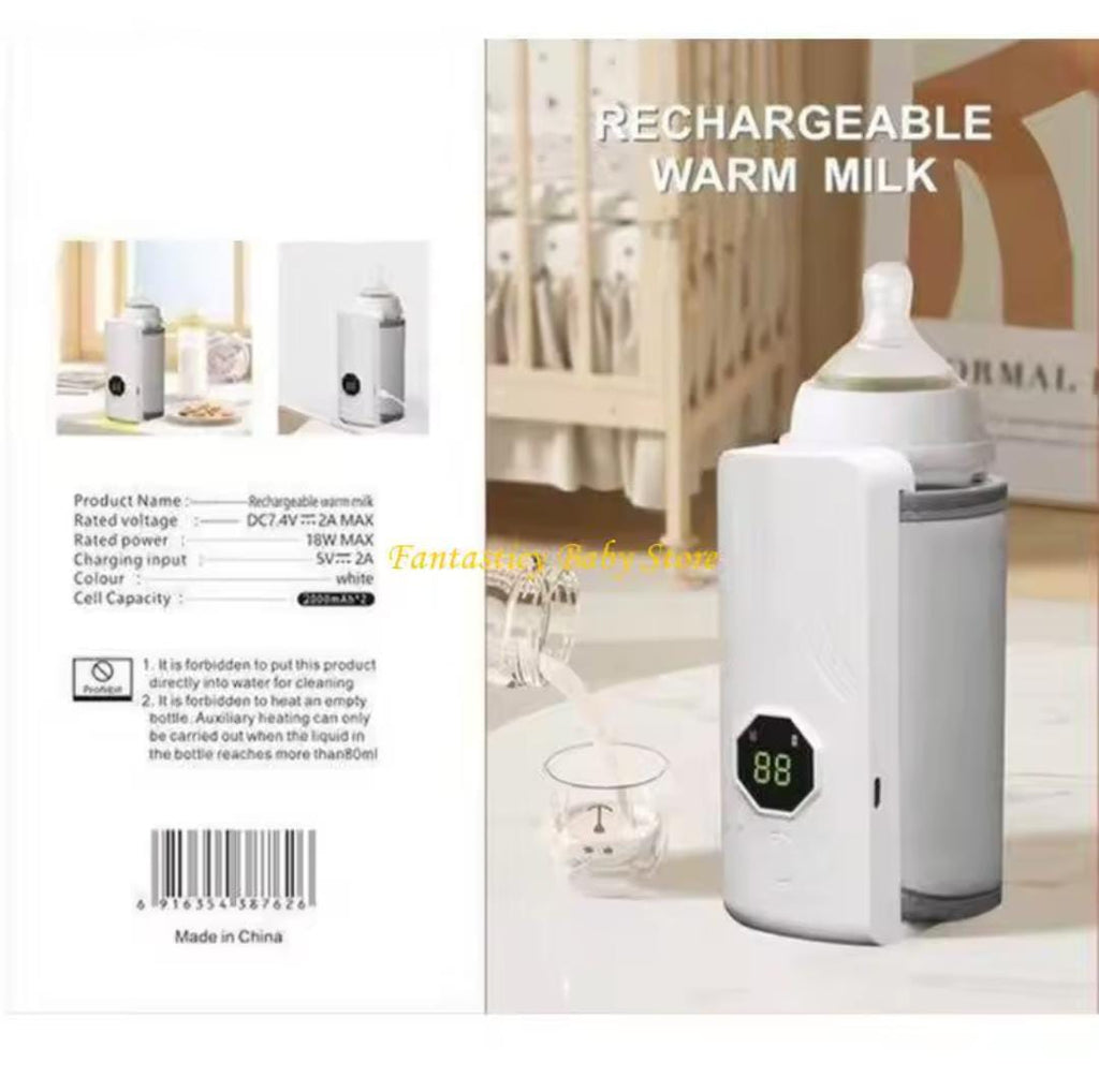 Portable Fast-Heating Bottle Warmer (Cordless)