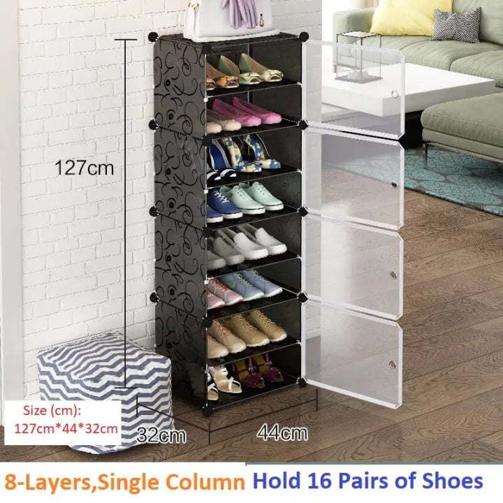 Attachable Cabinet Shoe Storage Rack