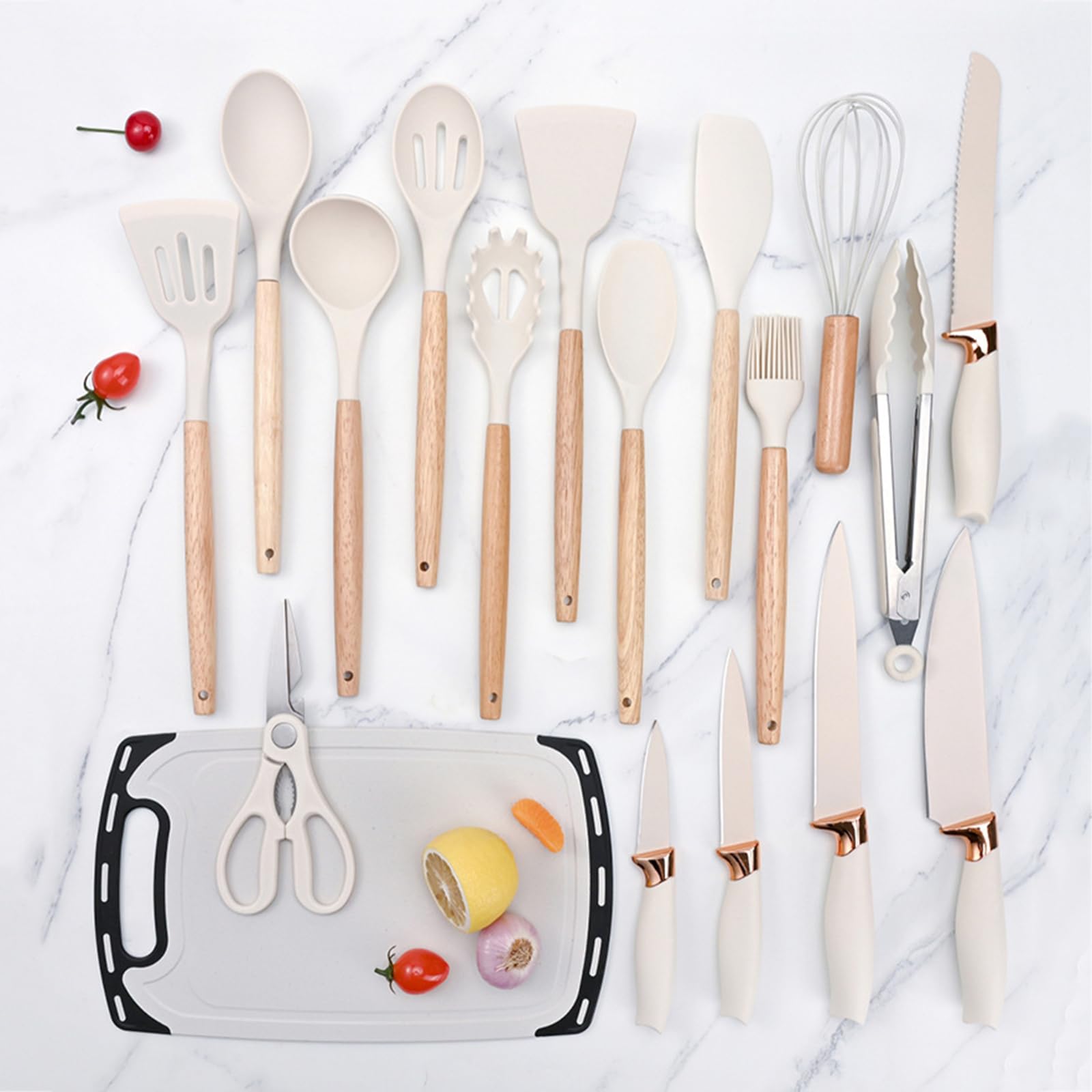 19 Piece Kitchenware Utensils & Knife Set