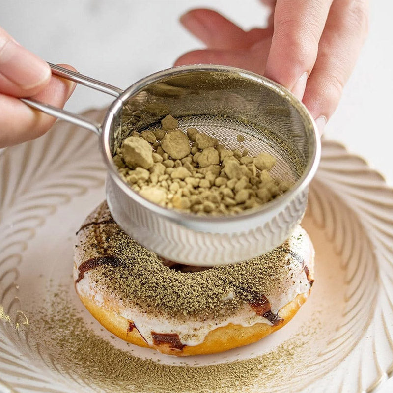 Mini Stainless Steel Flour Sieve Strainer 3 Pcs Set
