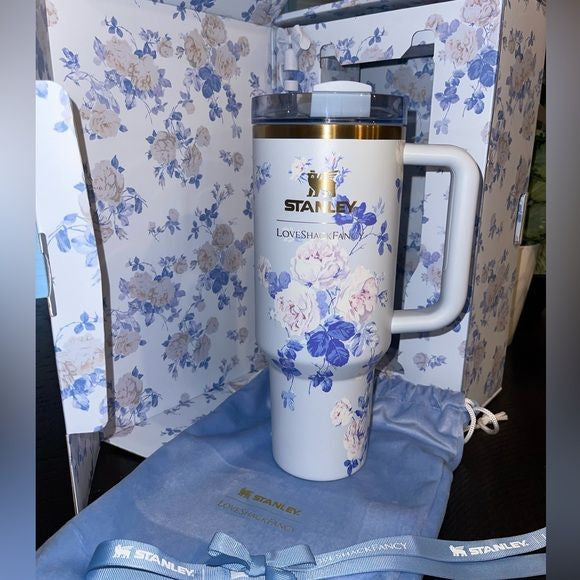 The Stanley X LoveShackFancy Quencher With Gift Box