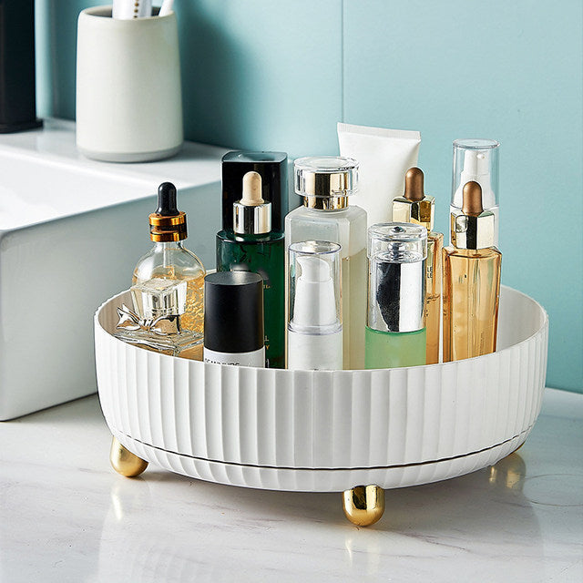 360° Rotating cosmetic Tray