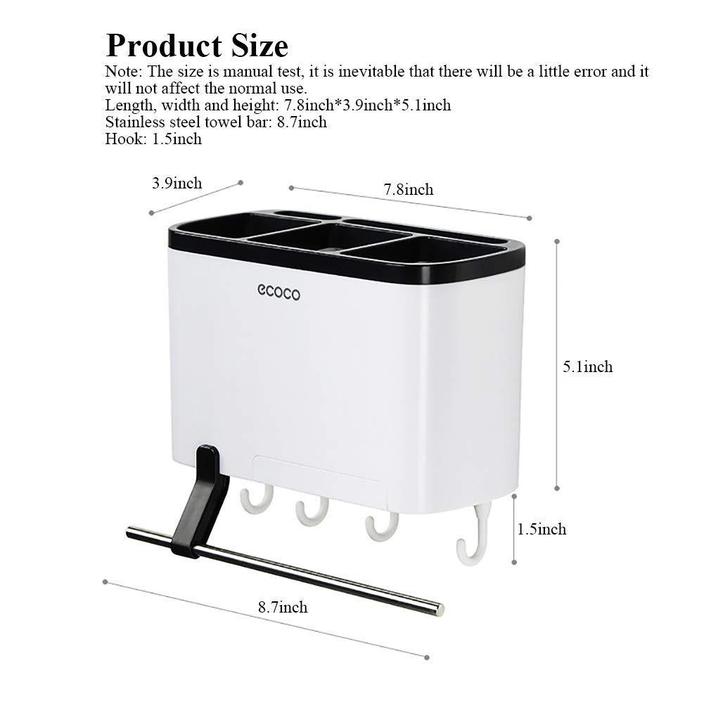 Ecoco Multi-Function Cutlery Drying Rack