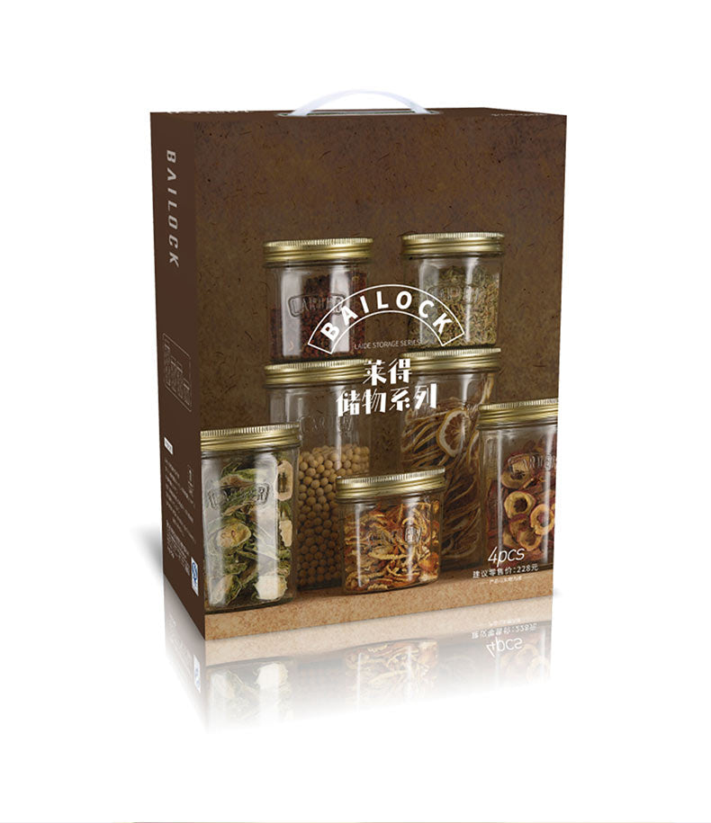 BAILOCK Laide Storage 4-Piece Set