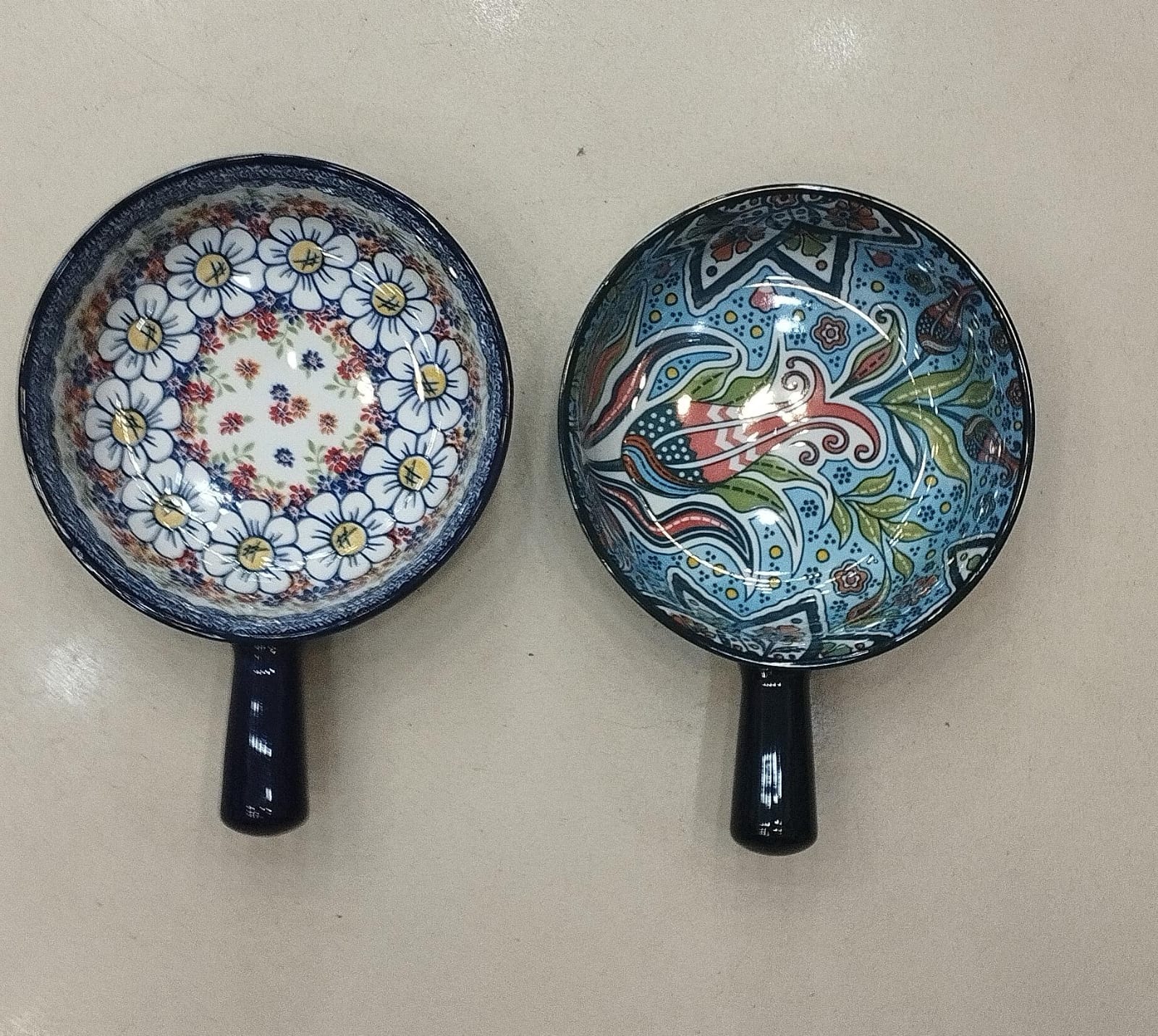 6” Ceramic Handle Bowl – Premium Printed Design
