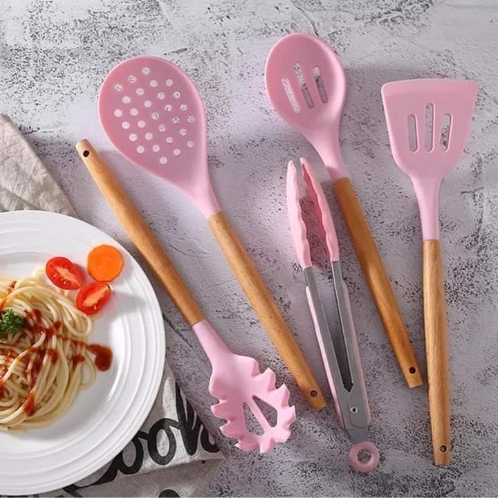 12 PCS Silicone Utensils Spoon Set